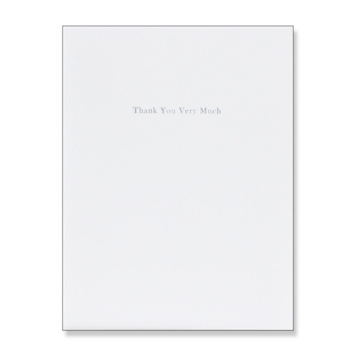 홀마크 감사 카드 - KED2108(Silver)